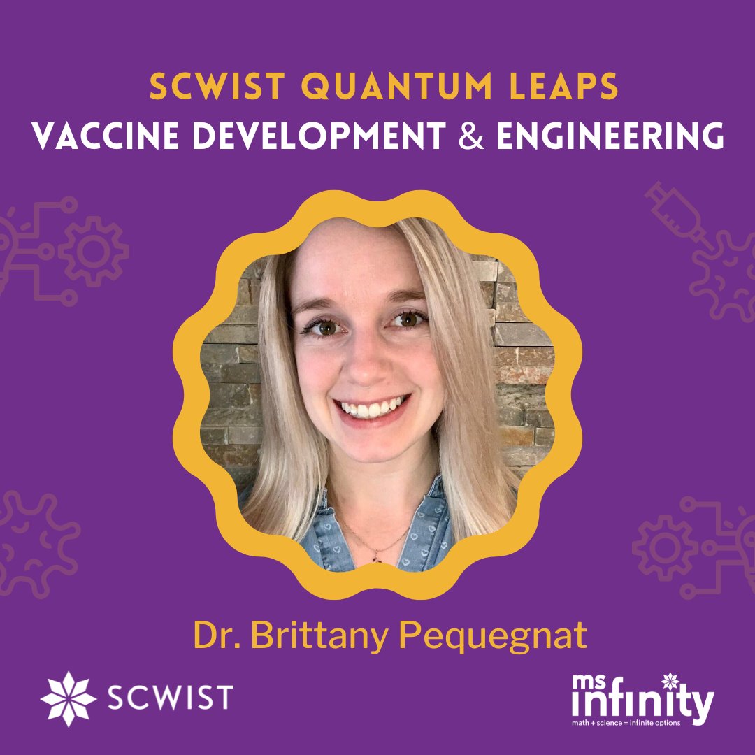 Our Quantum Leaps conferences give grade 8-12 girls an in-depth look into STEM careers. 

If you know a student who is interested in #engineering or #vaccine development, please share this opportunity with her! ➡️ bit.ly/3lE1kML