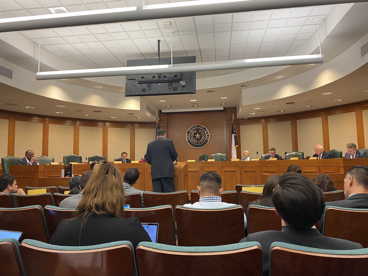 and_chevalier's tweet photo. .@ScottMuri (former supt of my childhood ISD @SBISD and current @EctorCountyISD supt) testifying for HB 11 (teacher bill), echoing @txcase testimony on the bill requesting that National Board Cert teachers be put on a higher TIA level. #txed #txlege https://t.co/wOfgTJG7w9
