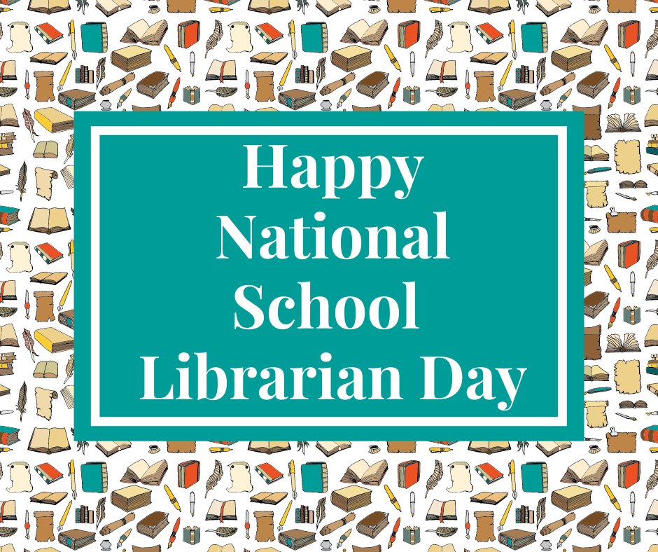 CHSLibrary1's tweet image. Sending all our librarian friends lots of sunshine and rainbows today! Your work matters.
📚☀️🌈📚☀️🌈📚
#NationalSchoolLibrarianDay #chslibrary #spslib