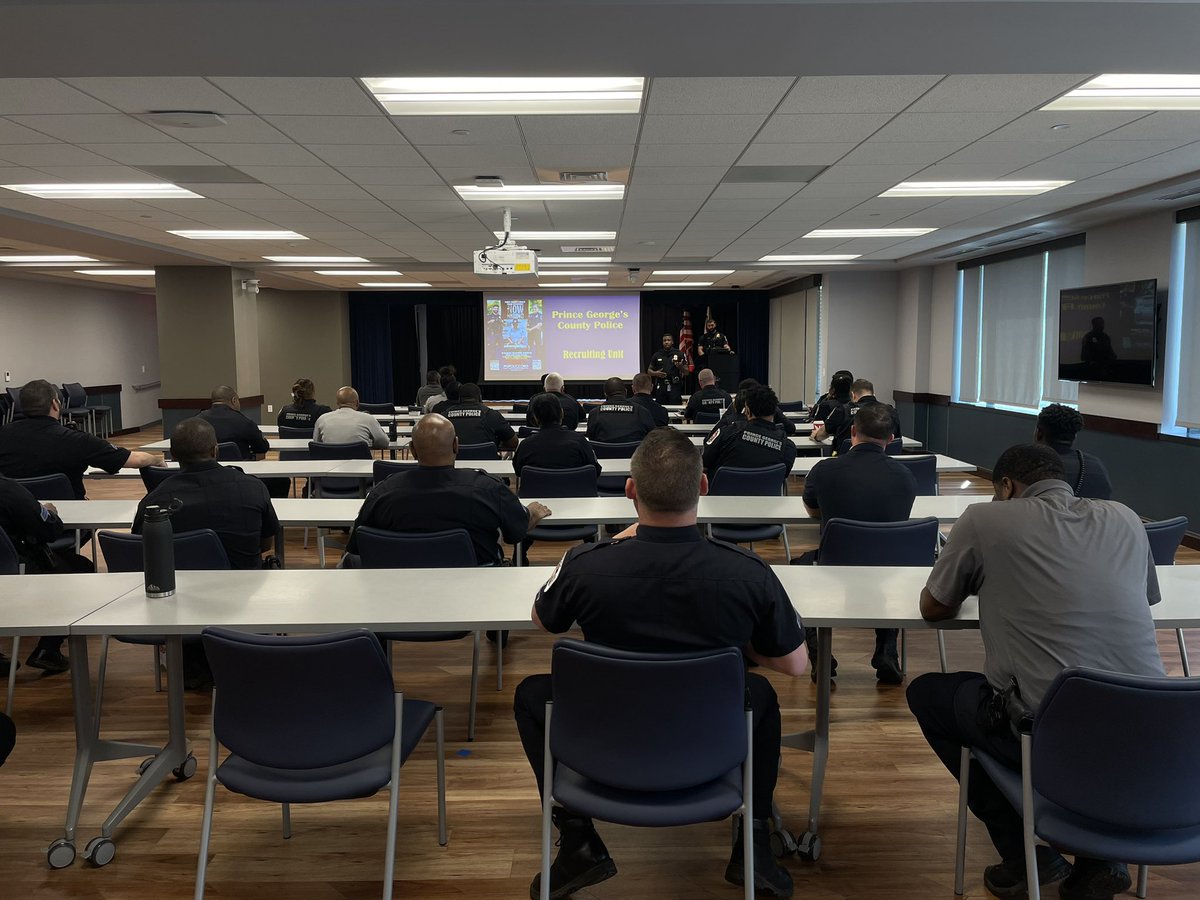 PGPD Recruiters are hosting a training for the Community Engagement Officers