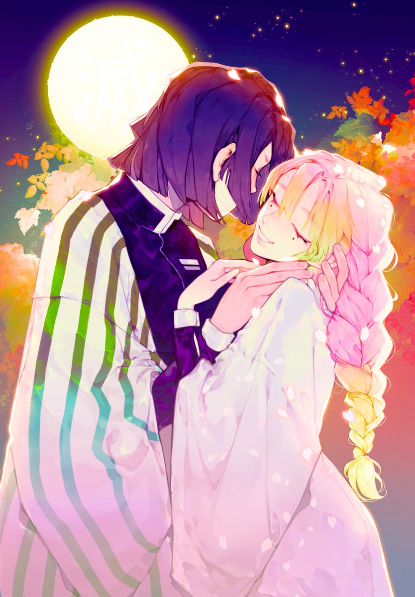 mitsuri🍡🌸 &amp; iguro🐍🖤 #鬼滅の刃 #demonslayer