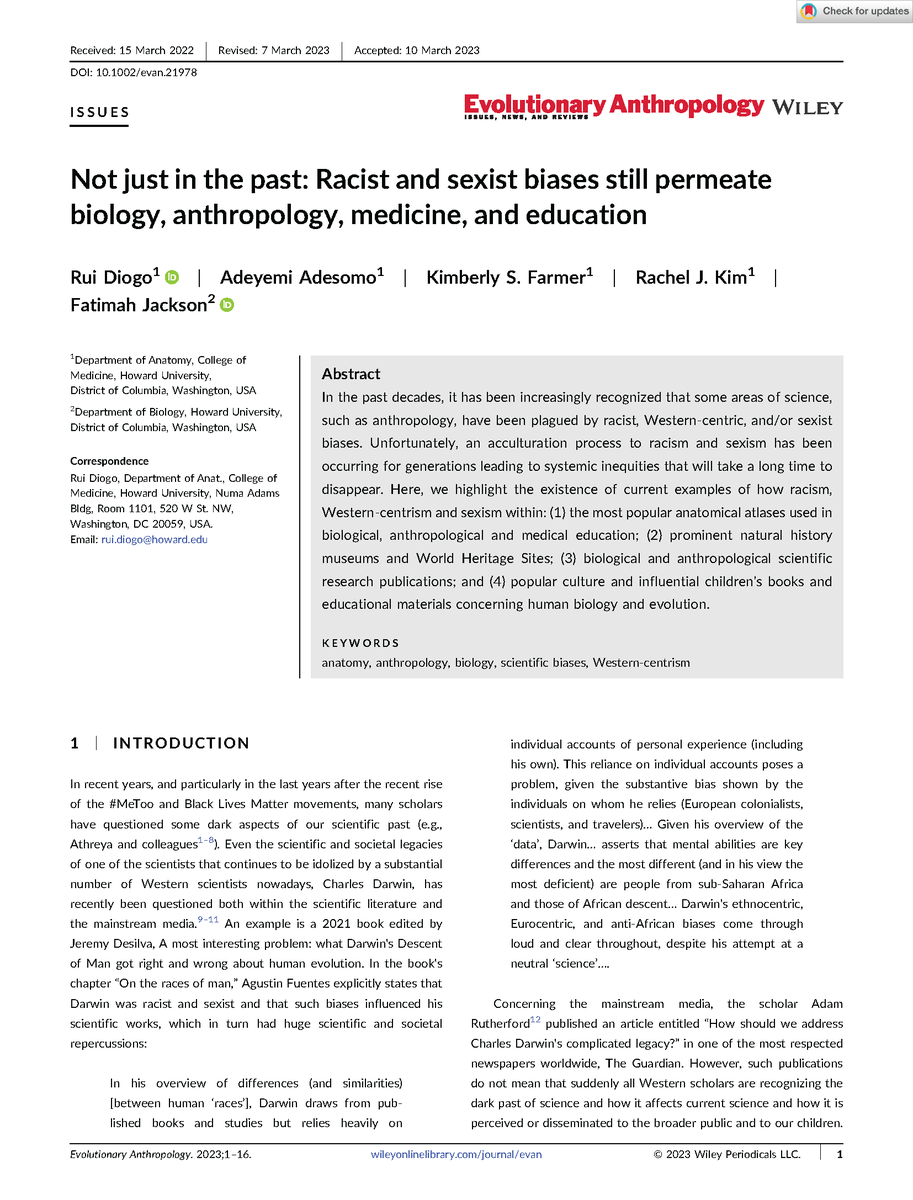 Evolutionary Anthropology tweet media