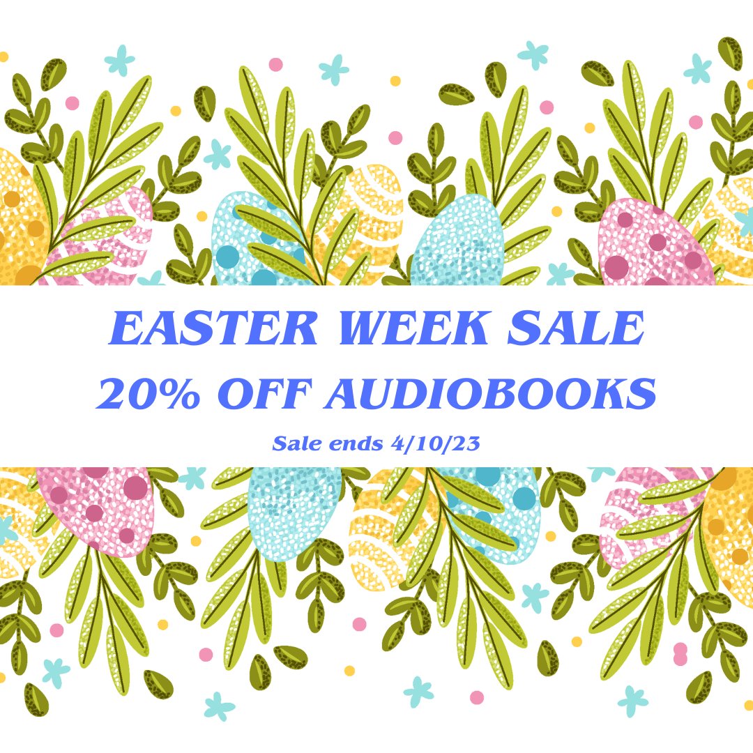 Shop the Easter week sale now through Monday @ 11:59 ET - christianaudio.com