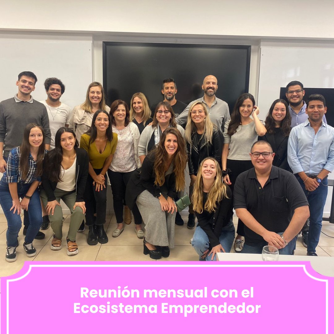 🤩 Reunión mensual con el <a href="/EECBA/">EECba</a> 

✨ Yuliana Garro, responsable del Dpto. de Comunicación, participó de la reunión, en donde la Agencia Innovar y Emprender presentaron su nuevo lanzamiento: un tablero interactivo que mapea las startups e instituciones que apoyan a emprendedores.