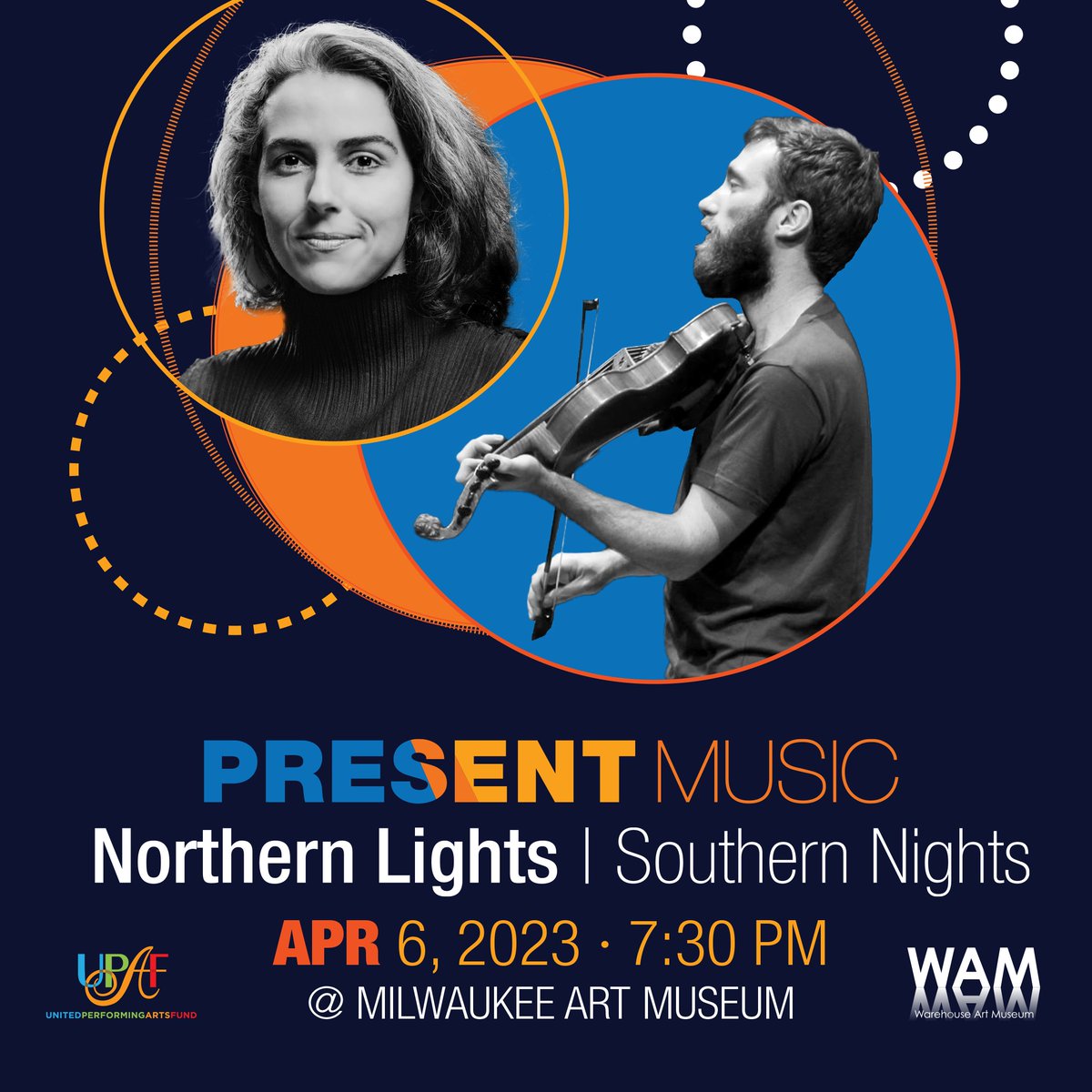 New Music USA (@newmusicusa) on Twitter photo Join grantee Present Music for 2 major world premieres! Midden Find by Dan Trueman, ft star Irish fiddler <a href="/caoimhinoragha1/">Caoimhín Ó Raghallaigh</a> playing the Norwegian Hardanger d’Amore, and new commission performed by Brazilian composer, singer, and pianist @clariceassad!
newmusicusa.org/events/norther… Join grantee Present Music for 2 major world premieres! Midden Find by Dan Trueman, ft star Irish fiddler <a href="/caoimhinoragha1/">Caoimhín Ó Raghallaigh</a> playing the Norwegian Hardanger d’Amore, and new commission performed by Brazilian composer, singer, and pianist @clariceassad!
newmusicusa.org/events/norther…