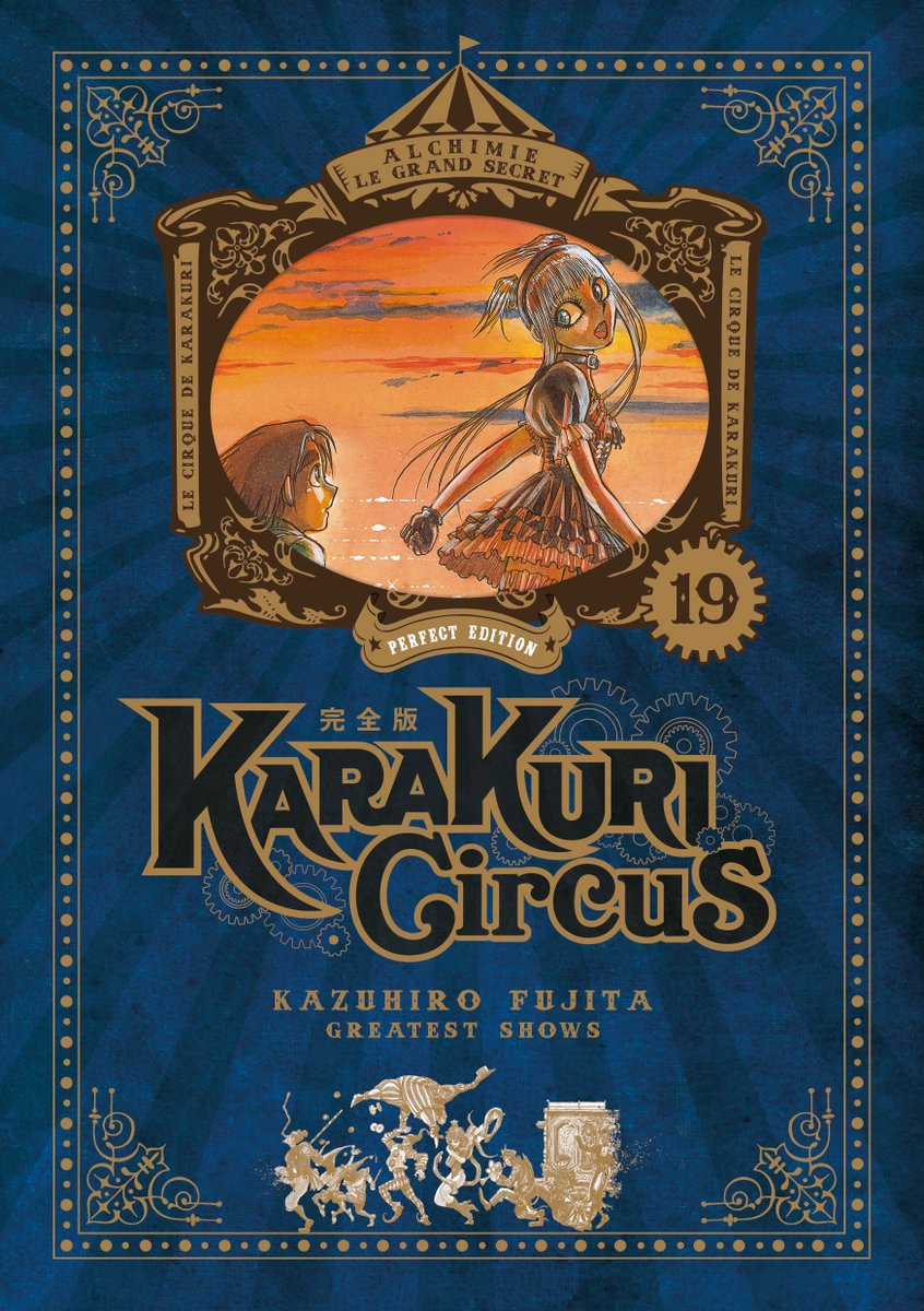MeianFR's tweet image. L&apos;heure approche pour Masaru de faire la lumière sur celui qui tire réellement les ficelles de toute cette histoire...

Les tomes 17 à 20 de #KarakuriCircus vous réservent un show inoubliable ! 🎪
