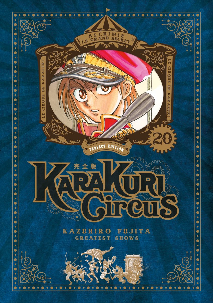 MeianFR's tweet image. L&apos;heure approche pour Masaru de faire la lumière sur celui qui tire réellement les ficelles de toute cette histoire...

Les tomes 17 à 20 de #KarakuriCircus vous réservent un show inoubliable ! 🎪