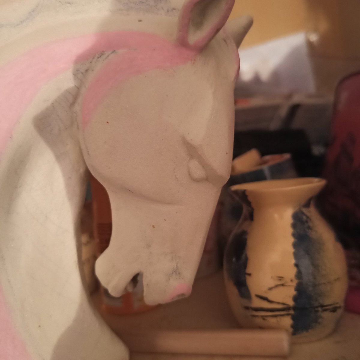 #clay #ceramic #horsesculpture #sculpture #workinprogress