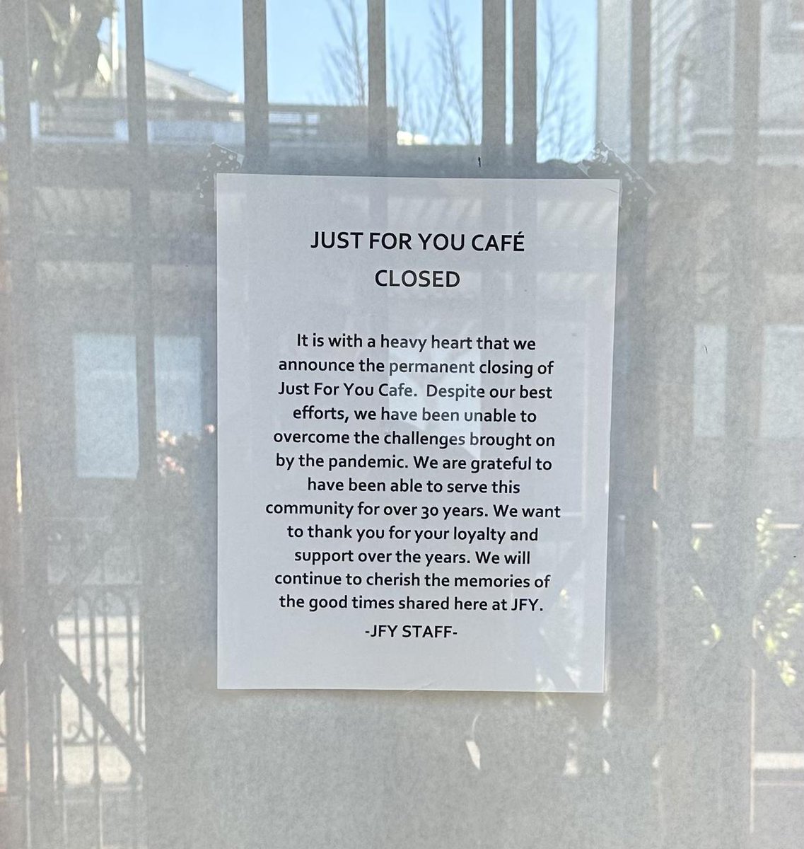 Rosy on Twitter "RT brendangetzell Just For You Cafe, a breakfast/brunch staple in Dogpatch