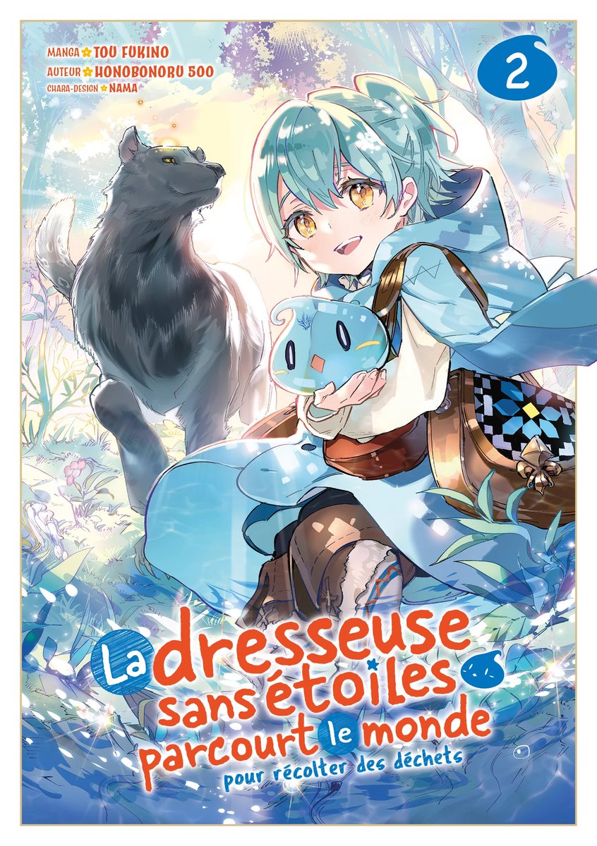 MeianFR's tweet image. L&apos;aventure de la plus faible des dresseuses et du plus faible des slimes continue avec le tome 2 de La Dresseuse sans étoiles ! ⭐️

De nouvelles rencontres à venir pour Ivy et Sora qui risquent fort de changer leur vision de ce monde éprouvant...