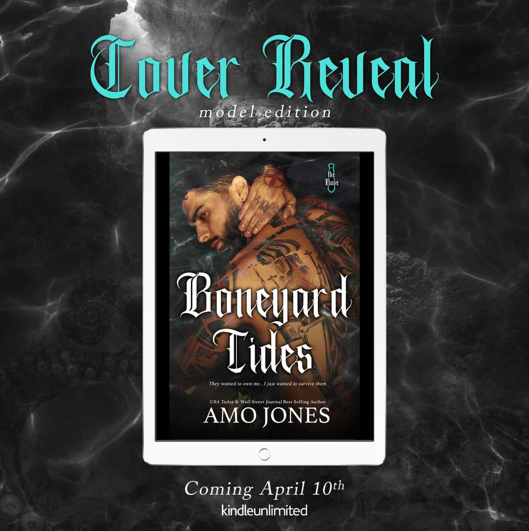 Romero73J's tweet photo. 🏴‍☠️ONE WEEK🏴‍☠️
Boneyard Tides, book one in Amo Jones's new dark gothic romance series, is coming April 10th, 
Both the model cover and discreet cover will be available in paperback.
TBR:
https://t.co/gY71pCJCN9 w/63897476-boneyard-tides
#AmoJones https://t.co/hhVU9hRZKZ
