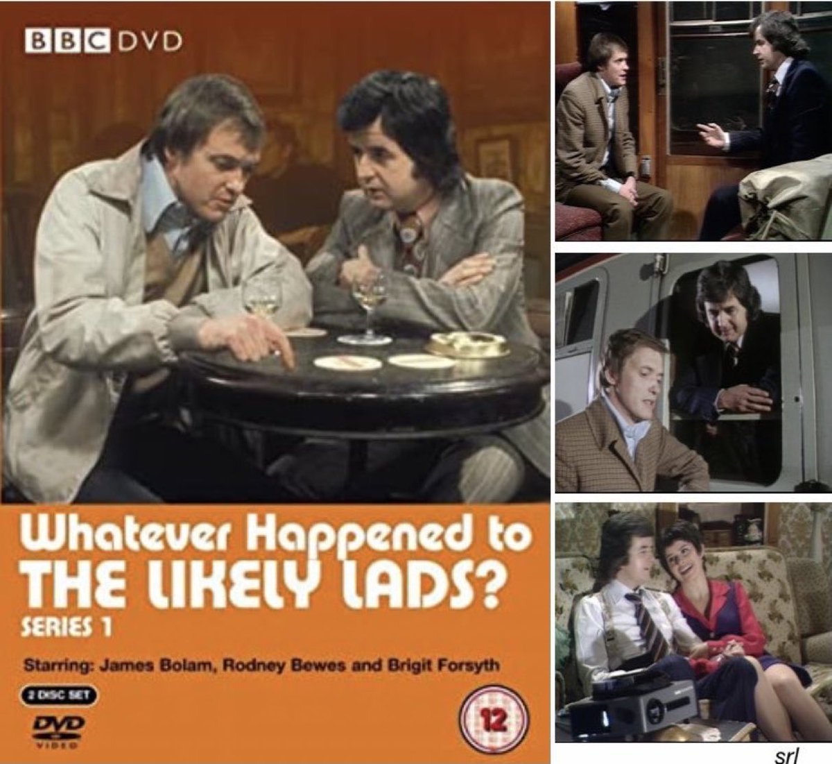 SaveRedlandLibr's tweet photo. 8:30pm TODAY on @BBCFOUR
From 1973, s1 Ep 1 of the #BBC #Sitcom📺 “Whatever Happened to the Likely Lads?” - "Strangers on a Train" directed by #JamesGilbert (uncredited) and written by #DickClement & #IanLaFrenais
🌟#JamesBolam #RodneyBewes #BrigitForsyth https://t.co/oUy2jx1PeA