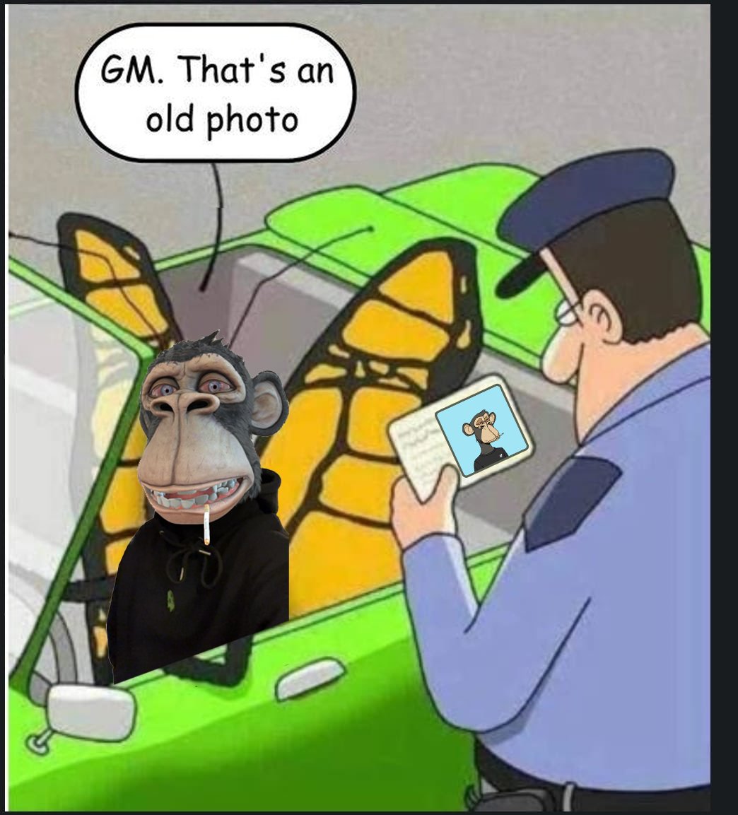 GM - evolving my content with my BAYC 8017 #FILT3R by <a href="/FILT3R_Studio/">FILT3R Studio</a>