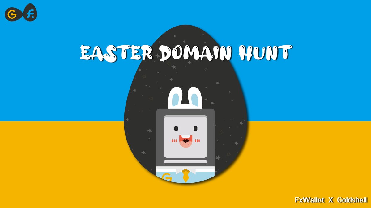 goldshellminer's tweet photo. "Easter domain Hunt"🐰Win a special domain
✅Follow @goldshellminer  @FxWallet 
✅Screenshot any Easter-related domain you search on https://t.co/ShkXrakeJW

🌟Rule: search the 'DeName' function on @FxWallet  app or visit webpage https://t.co/ShkXrakeJW

The TOP1 (likes) comment will be a winner. 
End date: Apr.9, 11PM EST 
#EasterEggHunt2023 #Domains #Handshake