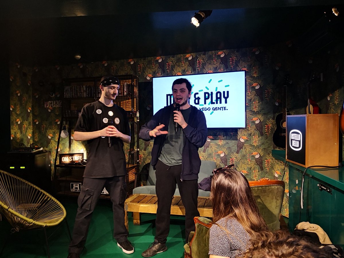 Open mic a #MeetAndPlay, si fanno giochi e si parla di giochi, on stage i progetti <a href="/saemilano/">SAE Institute Milano</a>