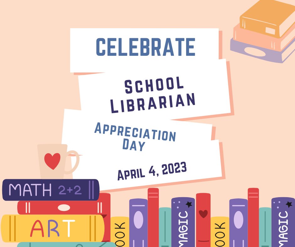 Today is School Librarian Appreciation Day and we want to thank our librarians for all they do for our students. They play a huge role in children’s academic success and help our students become lifelong learners. Help us show our librarians how much they are appreciated!