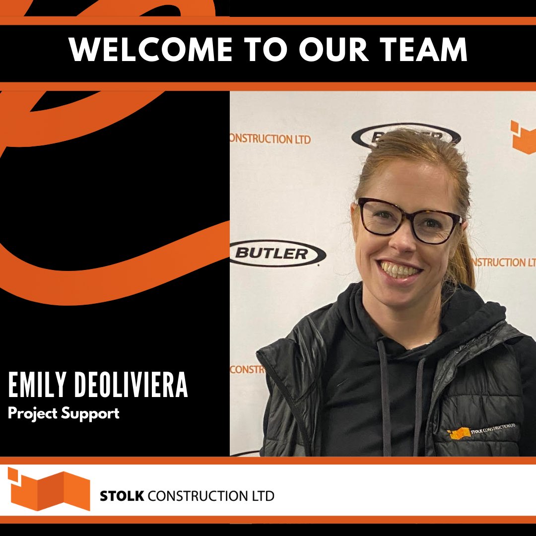 StolkLTD's tweet photo. Introducing Emily! We warmly welcome her to our team!

#stolkconstruction #welcome #team #buildingyoursuccess #support #industrial #commercial #institutional #energy #construction #career #lovewhatyoudo #dowhatyoulove #build #renovate #maintain #onetrustedpartner #niagara https://t.co/iTt0QnAU6F