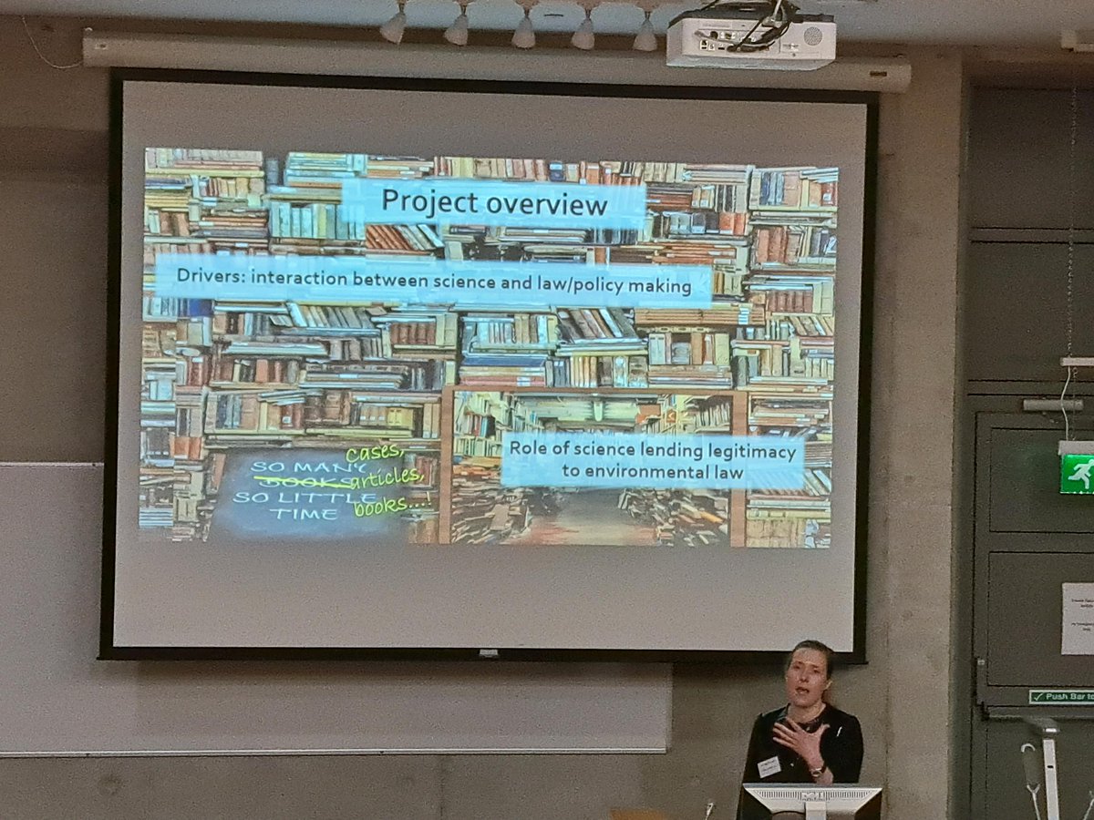 PaulTBolger's tweet photo. @RhodaJenn talks about the role of science informing EU policy and legislation @ESAI_Environ colloquium. There needs to be greater integration and knowledge management between different EU agencies and trust in decision making process. @lawuccenv @eriucc @EnvJusticeUCC https://t.co/x01COMDSj5