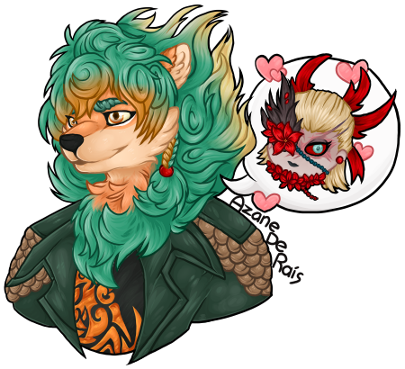 AzaneDeRais's tweet photo. Ah yes I should probably start uploading here too-
I apologize for the spam, but hey please enjoy Fu Shi if you haven't seen him (Did get shared on the Dislyte Instagram already though c: )
#Dislyte #dislytefanart #FuShi #Embla https://t.co/8Owhhrnc5O