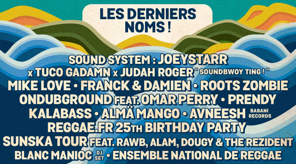 artsixmic's tweet photo. SunSka Festival 2023 : Programmation complète ! - https://t.co/4OqayFFXBR https://t.co/0KK0eYXee6 @SunSkaFestival #Gironde #Médoc #SunSka https://t.co/ryxEsEMk02