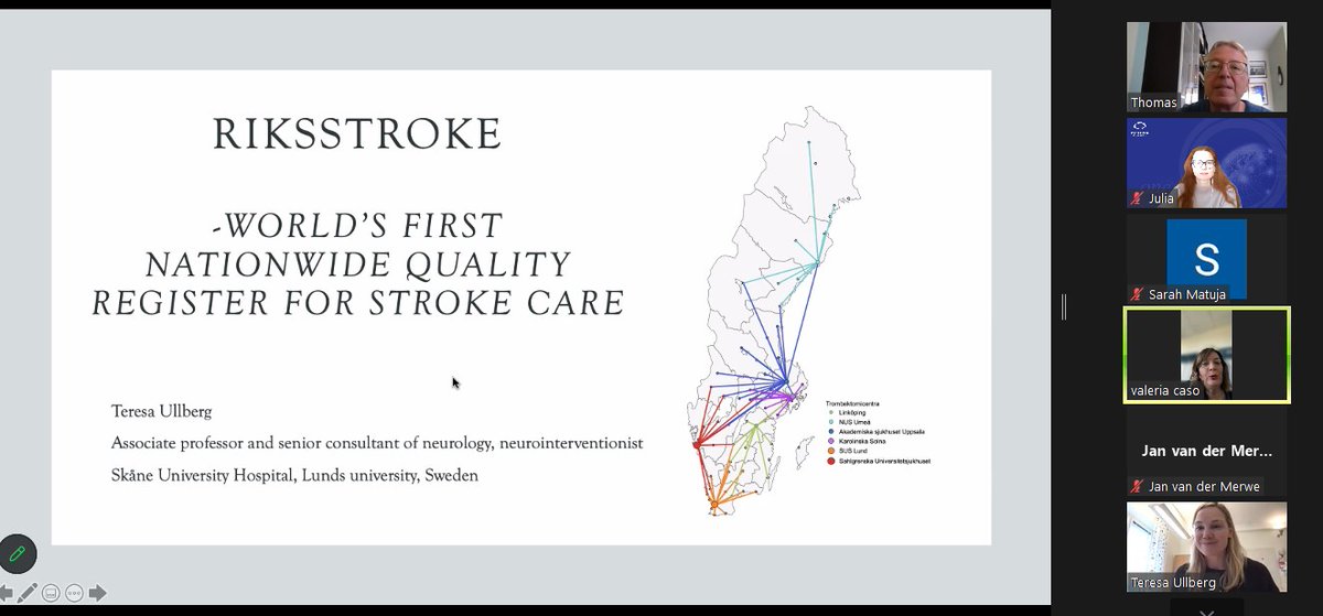 WorldStrokeOrg's tweet photo. Future Leaders shared their #strokecare #achievements, confirming to the faculty that they are indeed talented #leaders.We saw some real highlights in the form of #strokecertification projects in #Brazil, #Egypt and the #UAE,a social media project in #Nepal,and Riksstroke #Sweden https://t.co/Vh8lb4X9jA