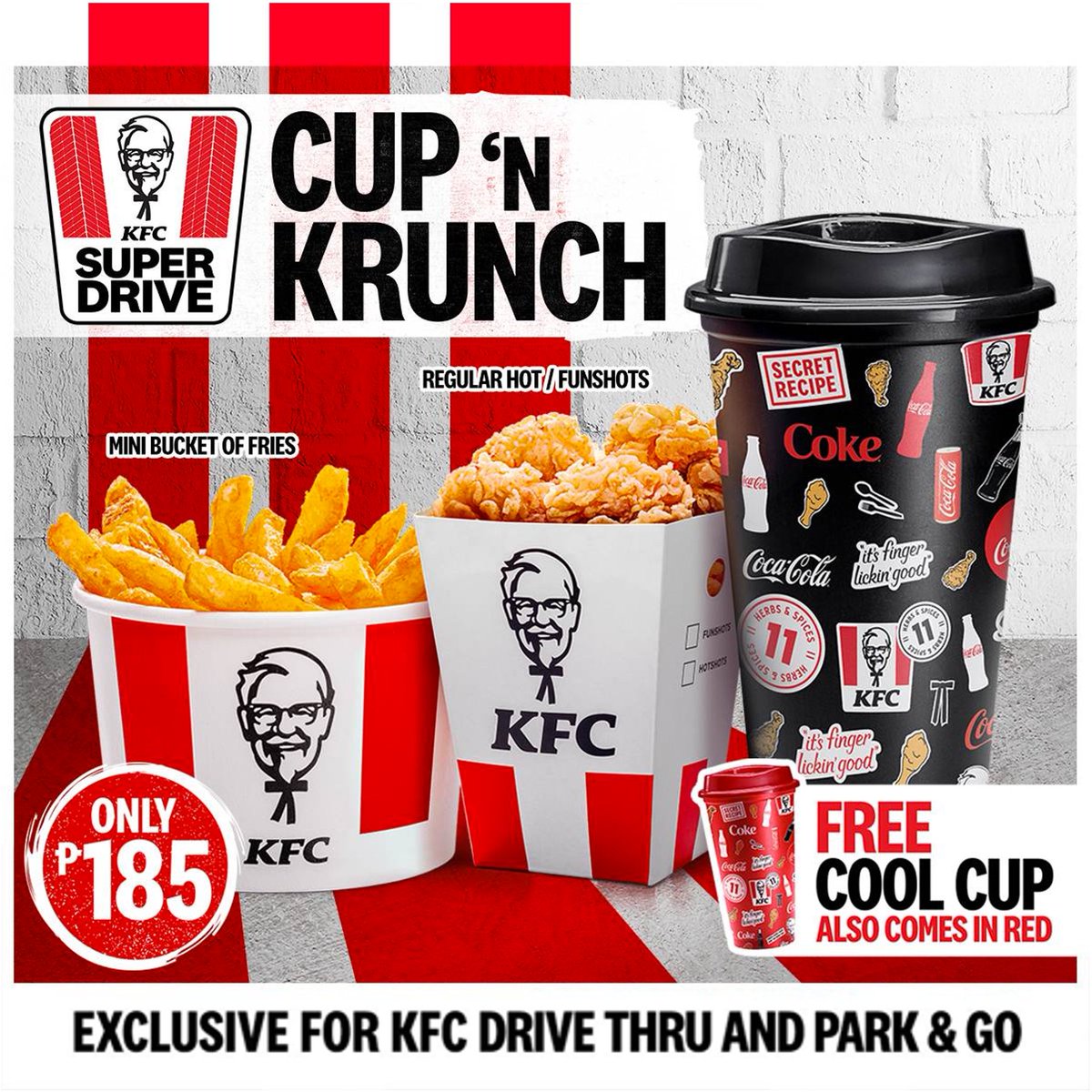 KFC Philippines on Twitter "For only P185, spice up your snack time