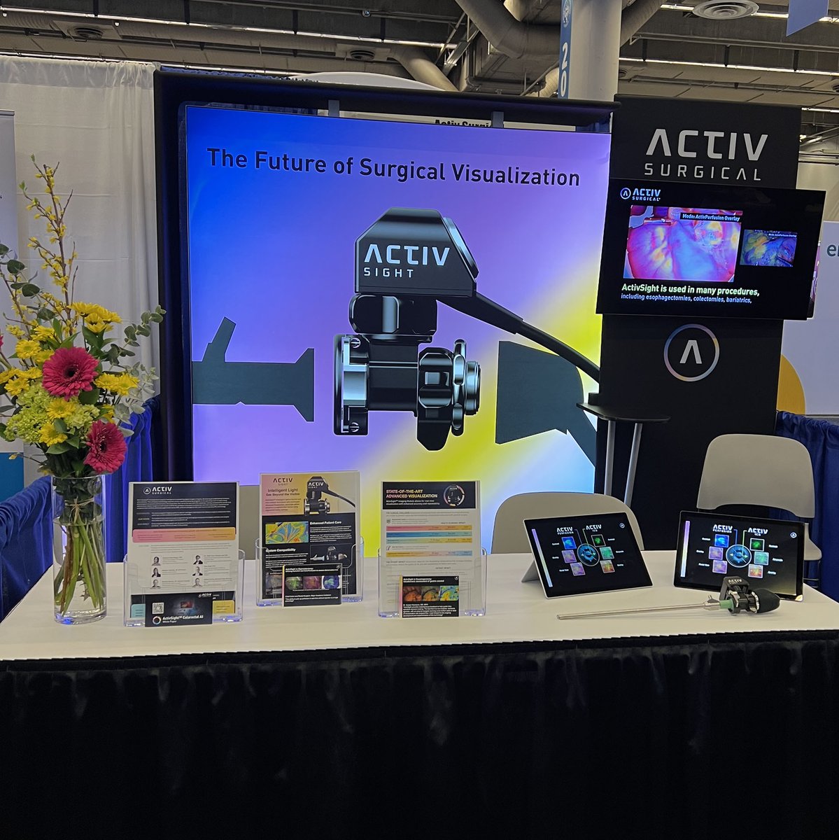 ActivSurgical's tweet photo. #SAGES2023 delivered more than expected! It was great connecting with all the attendees & showing off #ActivSight. We also hope you enjoyed our abstracts on the effects of LSCI in #surgery. We’re excited for another great year ahead for our surgeons - until next year! 👋 https://t.co/cae2YXBy1P