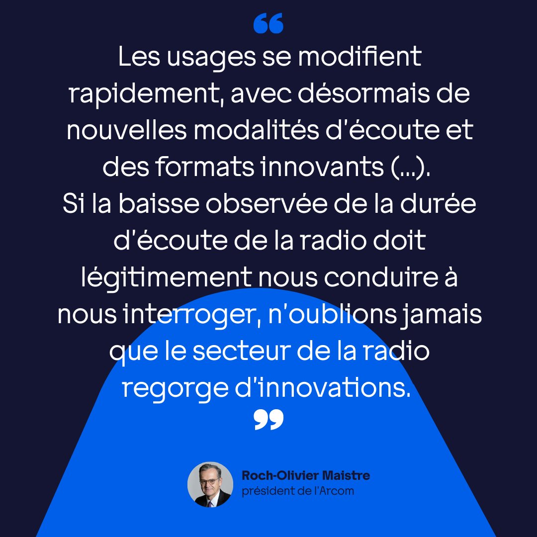 Arcom_fr's tweet photo. 🗨️ Ce mardi, @Romaitre ouvrait l'AG du @Sirti_radio qui rassemble plus de 170 radios écoutées par 8 millions d'auditeurs 🇫🇷. L'occasion d'insister sur la mobilisation des acteurs du secteur pour accompagner les mutations. #DABplus #RadioPlayer #ObsPodcast #LivreBlancRadio https://t.co/nvTMGmAvTI