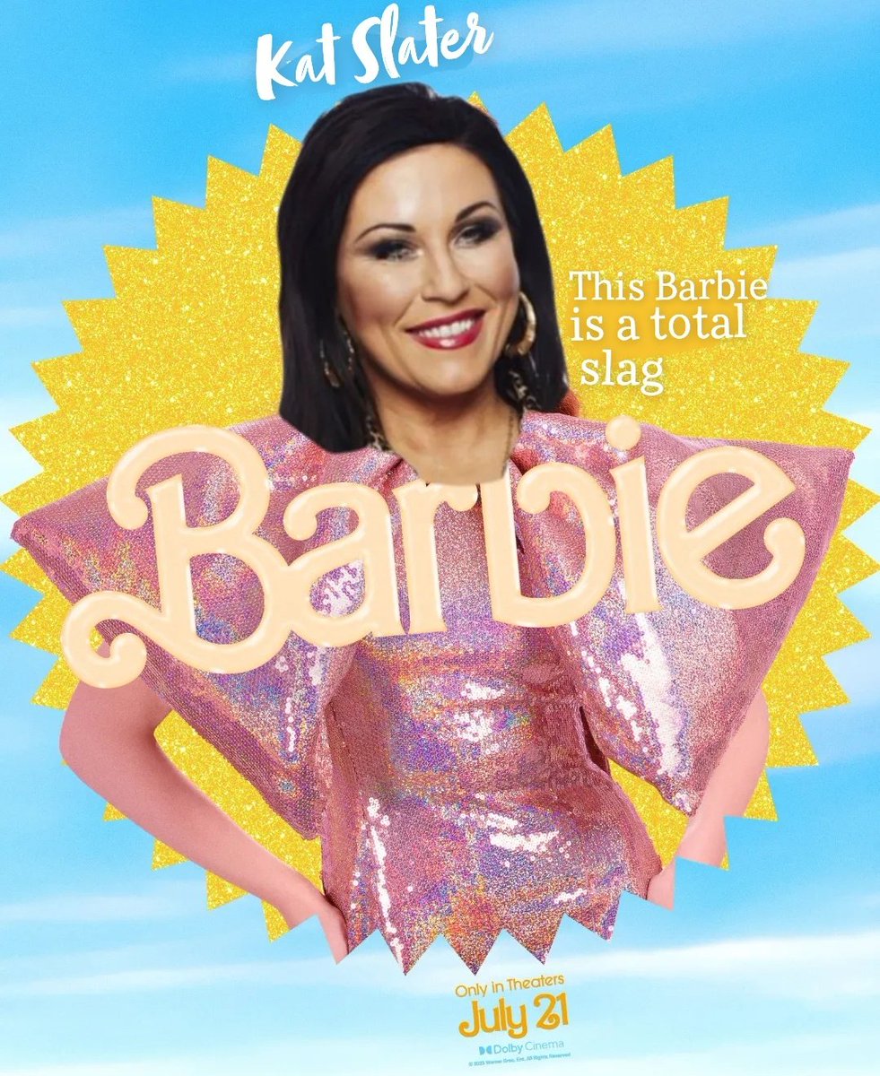 The new Barbie posters are something else