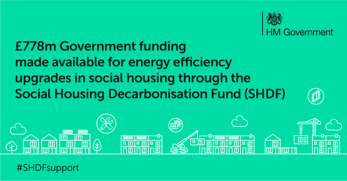 BroadlandHsg's tweet photo. With our #IndependentEast partners, we're delighted to have secured funding from the Government's Social Housing Decarbonisation Fund Wave 2.1 to make our homes more energy-efficient☀️ @CommonsBEIS @SaffronHousing @freebridge @Havebury @OrwellHousing #SocialHousing #SHDFSupport https://t.co/bVXeTmIWMt
