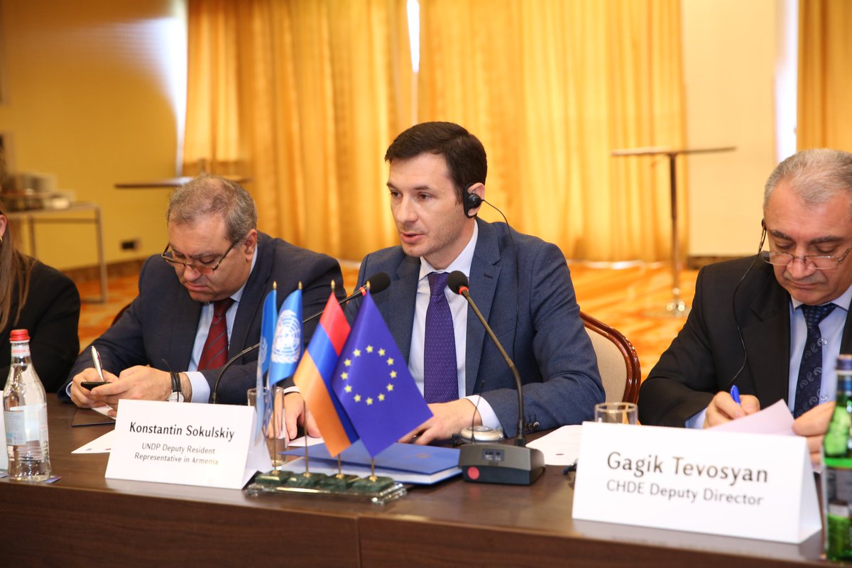 UNDPArmenia's tweet photo. On #IMAD2023 #Armenia’s National #MineAction Strategy & Operational Plans for 2023-27 were discussed 2 support #CHDE 2 provide rapid response 2 all existing & potentially emerging challenges https://t.co/zPWF3K46tU #MineActionCannotWait @UNDPEU @EU_Armenia @EU_Commission https://t.co/C8nFOPttKq