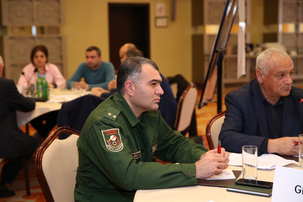 UNDPArmenia's tweet photo. On #IMAD2023 #Armenia’s National #MineAction Strategy & Operational Plans for 2023-27 were discussed 2 support #CHDE 2 provide rapid response 2 all existing & potentially emerging challenges https://t.co/zPWF3K46tU #MineActionCannotWait @UNDPEU @EU_Armenia @EU_Commission https://t.co/C8nFOPttKq