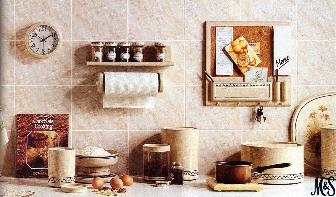 M&S Archive on X: We're big fans of 1980s kitchen decor are