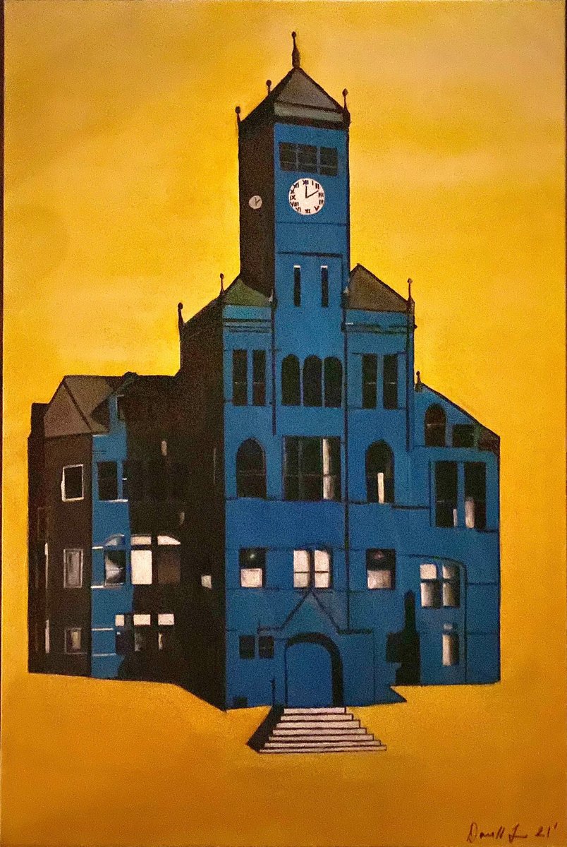 Johnson C. Smith U. on Twitter "Beautiful Biddle Hall Painting from