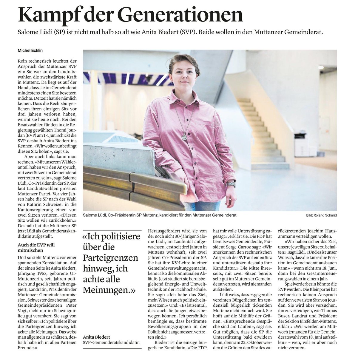 SP Baselland (@sp_bl) on Twitter photo Mit @salo_ldi bewirbt sich eine erfahrene Persönlichkeit mit frischen Ideen für den Muttenzer Gemeinderat. Wir wünschen viel Erfolg! 🌹
<a href="/spmuttenz/">SP Muttenz</a> Mit @salo_ldi bewirbt sich eine erfahrene Persönlichkeit mit frischen Ideen für den Muttenzer Gemeinderat. Wir wünschen viel Erfolg! 🌹
<a href="/spmuttenz/">SP Muttenz</a>