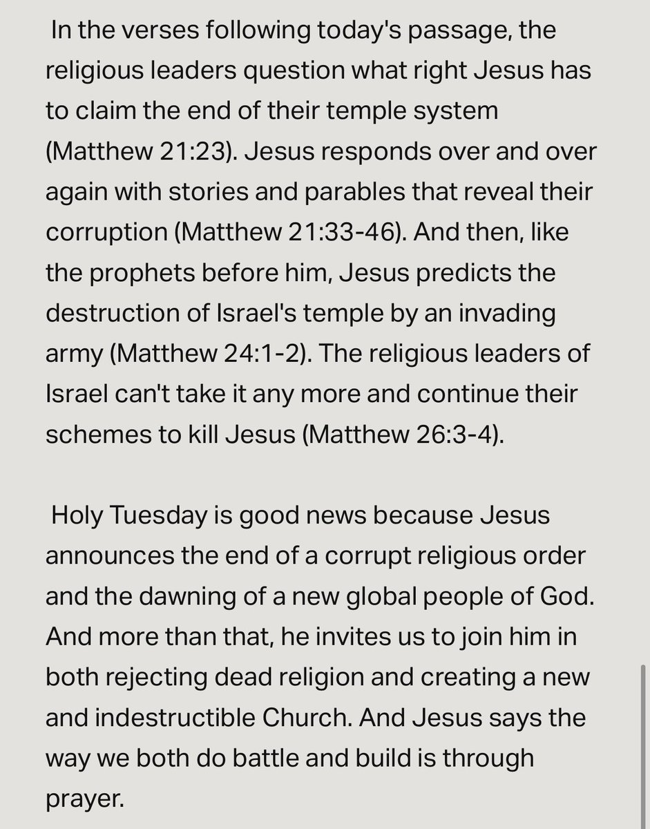 ChristianARMYS_'s tweet photo. Holy Tuesday Devotional 🙏❤️
#EasterExplained #Day3 https://t.co/MYcEsPMSsI