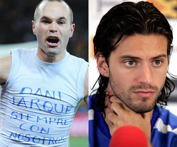 Hoy toca un hilo muy emotivo. De los que tocan el corazón. La entrañable historia de Dani Jarque y Andrés Iniesta, 2 amigos inseparables que por desgracia, los separó la vida.

🧵 Acompáñame a saber su historia.