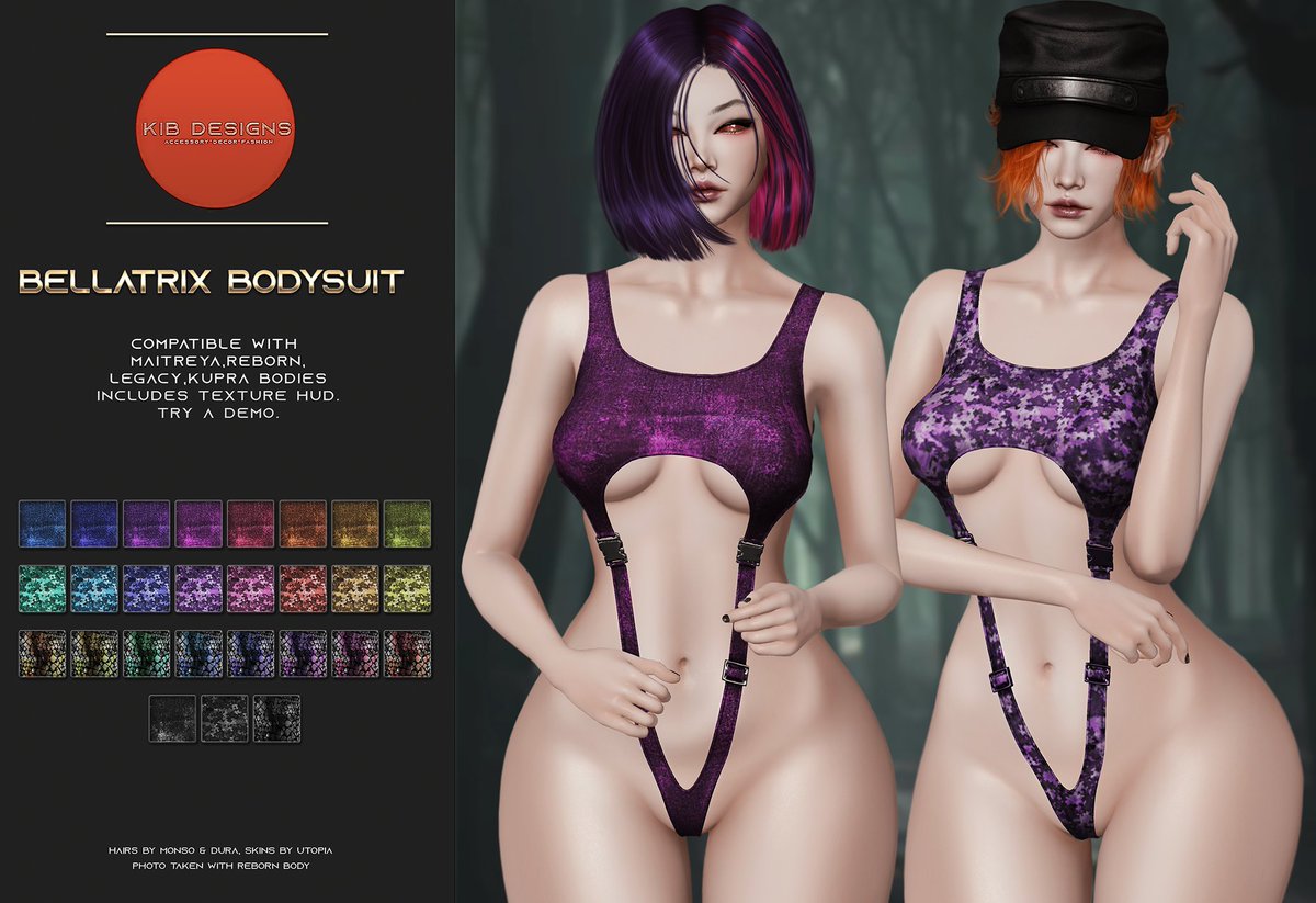 kib_kira's tweet photo. New Release!
KiB Designs - Bellatrix Bodysuit @ The Darkness Event 5th April 
Dates: April 5th - 28th
Flickr -> https://t.co/dlHMRyECi0
Blog -> https://t.co/PiPDdJjJ9R
#SecondLife #Metaverse #3DClothing #3DWork #DigitalWork #GameWork #NoAI https://t.co/f0BYPQjvnd