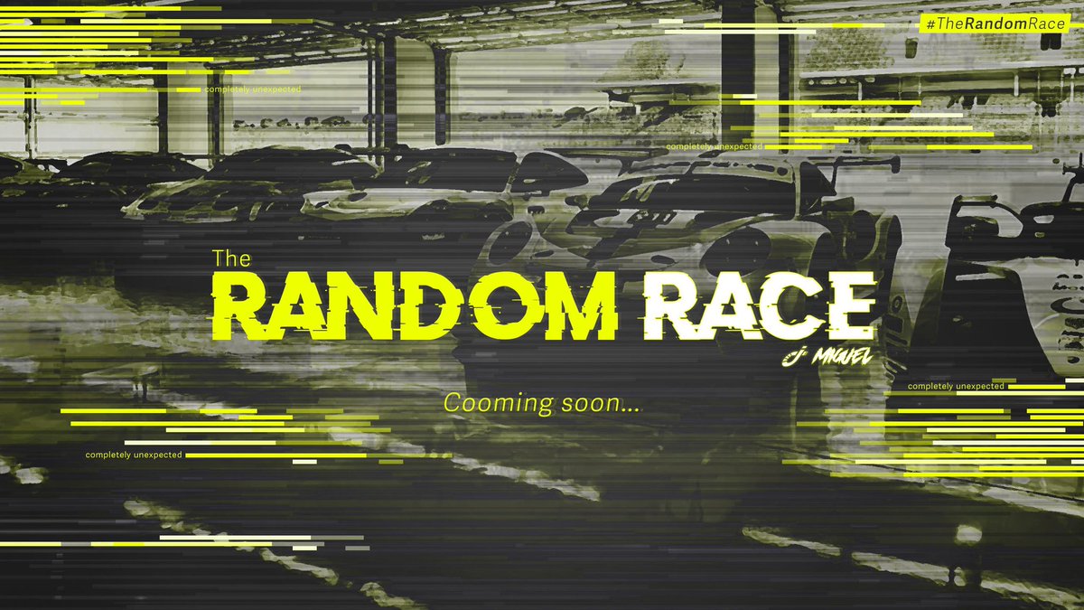 El #TeamMaquinarias os ha escuchado 

<a href="/joloco97/">Joloco97</a> 🤝🏼 <a href="/MiguelCustomArt/">雯雯❤白山-(个人兼职|个人)浑江区,江源区,临江,抚松,靖宇</a>

Tenemos el placer de presentaros un nuevo proyecto:

#TheRandomRace