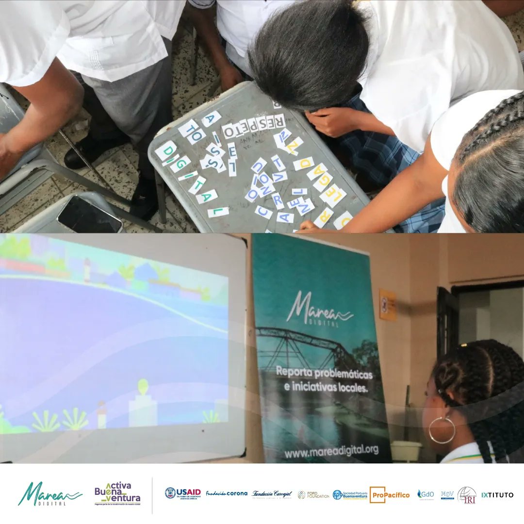 ActivaBtura's tweet photo. ¡Los y las jóvenes bonaverenses tienen todo el potencial para ser grandes líderes!
Estudiantes de grados 10 y 11 de la Institución Educativa José María Cabal, disfrutaron cada minuto de la jornada interactiva que realizó la Plataforma Cívica #MareaDigital de @ActivaBtura 👇🏿 https://t.co/4A7ldqwgsR