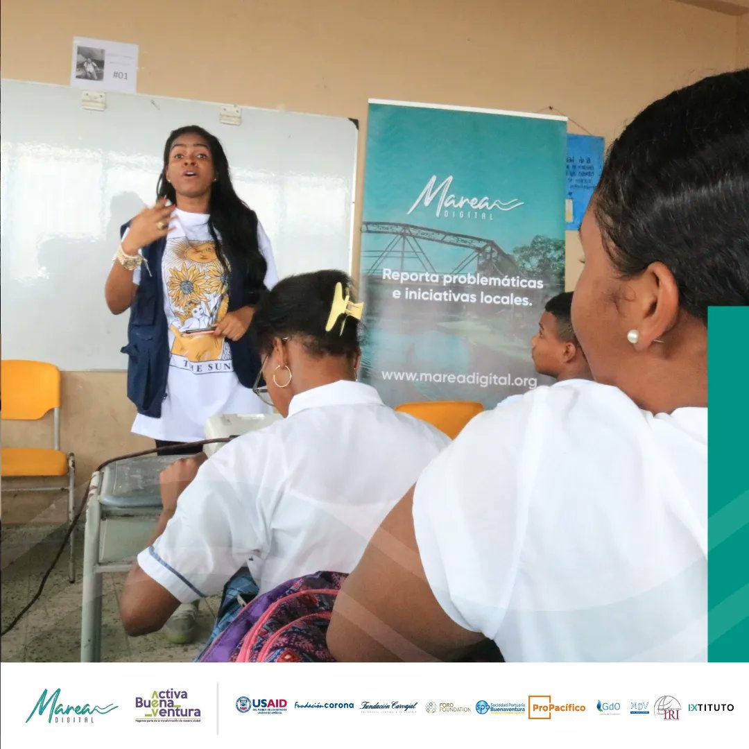 ActivaBtura's tweet photo. ¡Los y las jóvenes bonaverenses tienen todo el potencial para ser grandes líderes!
Estudiantes de grados 10 y 11 de la Institución Educativa José María Cabal, disfrutaron cada minuto de la jornada interactiva que realizó la Plataforma Cívica #MareaDigital de @ActivaBtura 👇🏿 https://t.co/4A7ldqwgsR