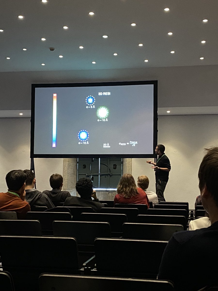 Luis Aleman-Castaneda (@lalemanc1) on Twitter photo #FOM2023 talk on how to achieve Angstrom resolution using fluorescence microscopy (RESI), given by <a href="/l_masu/">Luciano A. Masullo</a> #FOM2023 talk on how to achieve Angstrom resolution using fluorescence microscopy (RESI), given by <a href="/l_masu/">Luciano A. Masullo</a>