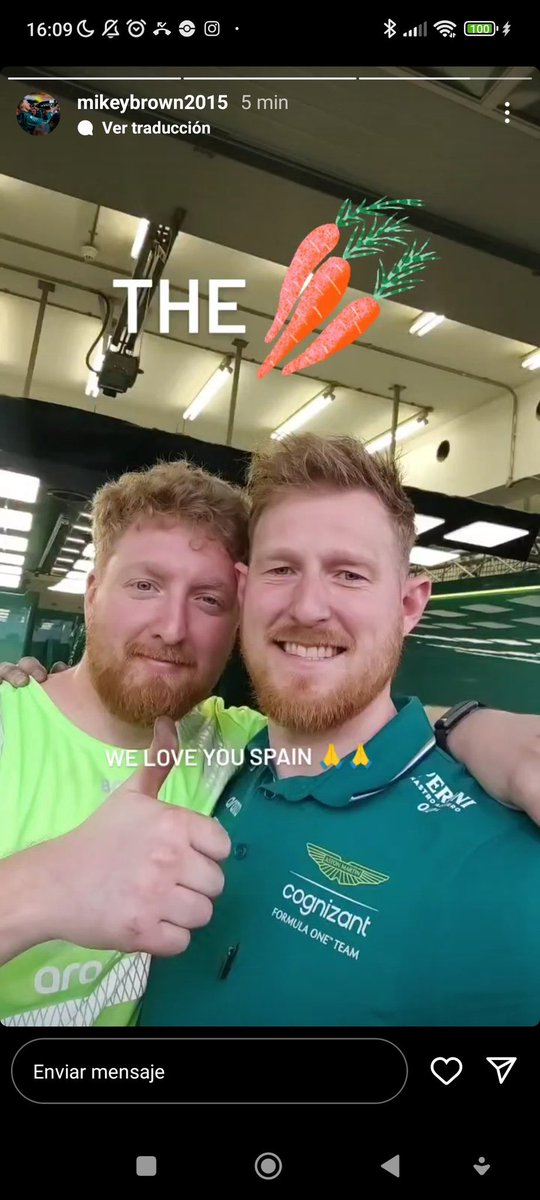 Lo del mecánico zanahorias de aston que es