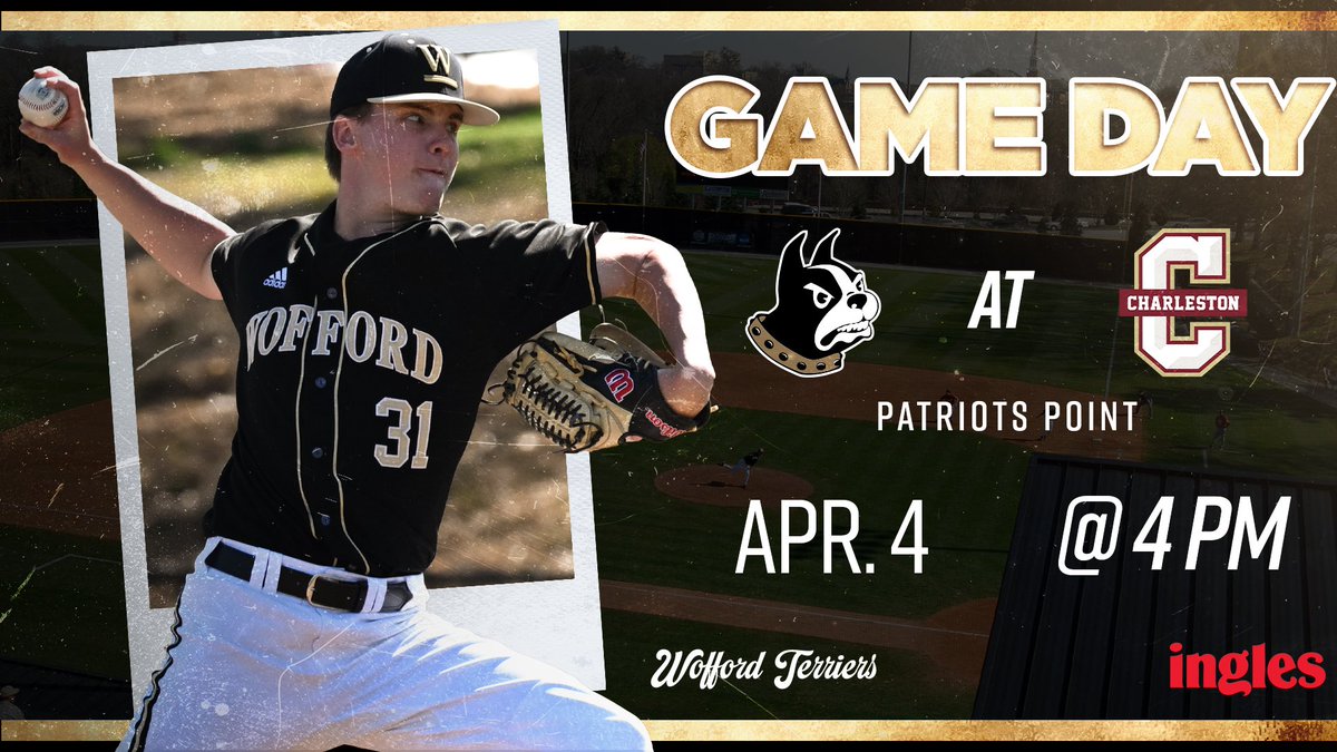 Gameday in Charleston 

🆚: College of Charleston 
⏰: 4:00 PM
📍: @ Patriots Point 
📺: FloSports
📊: stats.statbroadcast.com/mobile/?id=442…