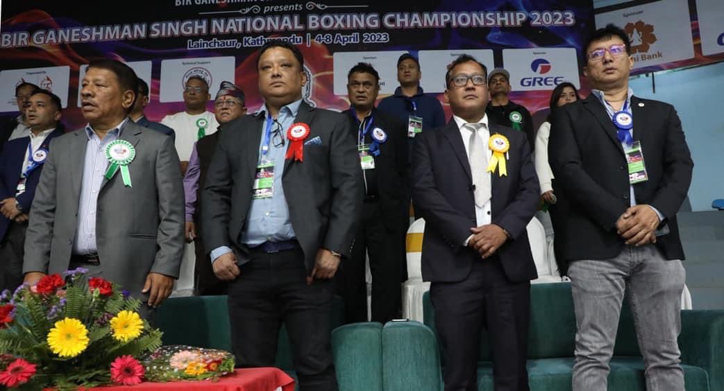 Sirjana_Singh's tweet photo. Bir GaneshMan Singh National Boxing Championship 2023 🥊🥊
#Inaugurationprogram https://t.co/ha9YQ1SBNA