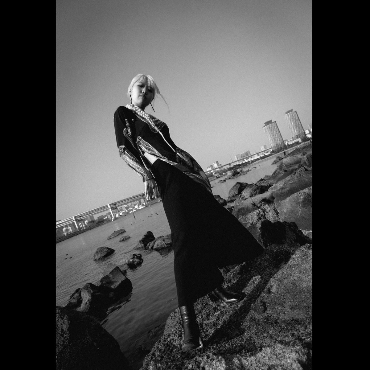 harry_digital_'s tweet photo. Yuka &amp; Eayu 11/03/2023 #portrait #blackandwhitephotography #daiba #tokyobay https://t.co/OeiEoiYng4