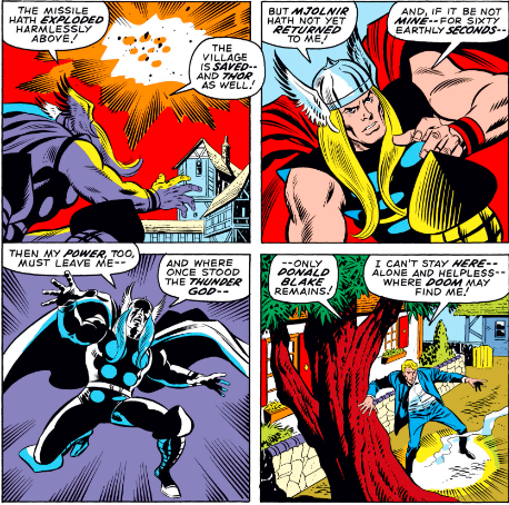 MarvelADay on Twitter: "#MarvelADay #Thor183 Thor used Mjolnir to