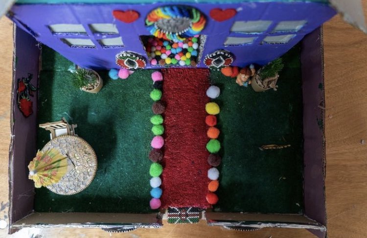 The last dollhouse made by our participants to share by Jane!

Mother’s Day is on at the <a href="/CamdenPT/">Camden People's Theatre</a> on the 23rd and 24th of April 

#cptspring23 #mothersdayCPT