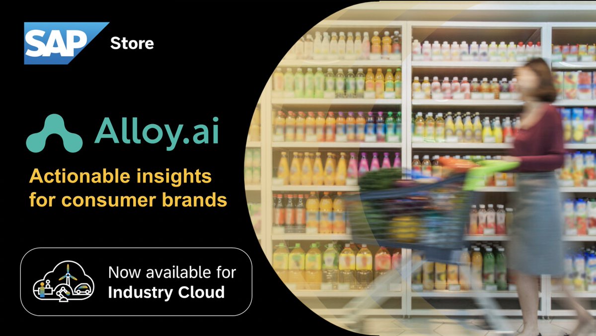 “The inclusion of Alloy.ai in SAP’s industry cloud portfolio is a great benefit for the consumer products industry.” - Anna Linden, VP, Supply Chain Planning Solutions @ SAP.

We're excited to announce our partnership with SAP! Learn more: bwnews.pr/40Wx9zw