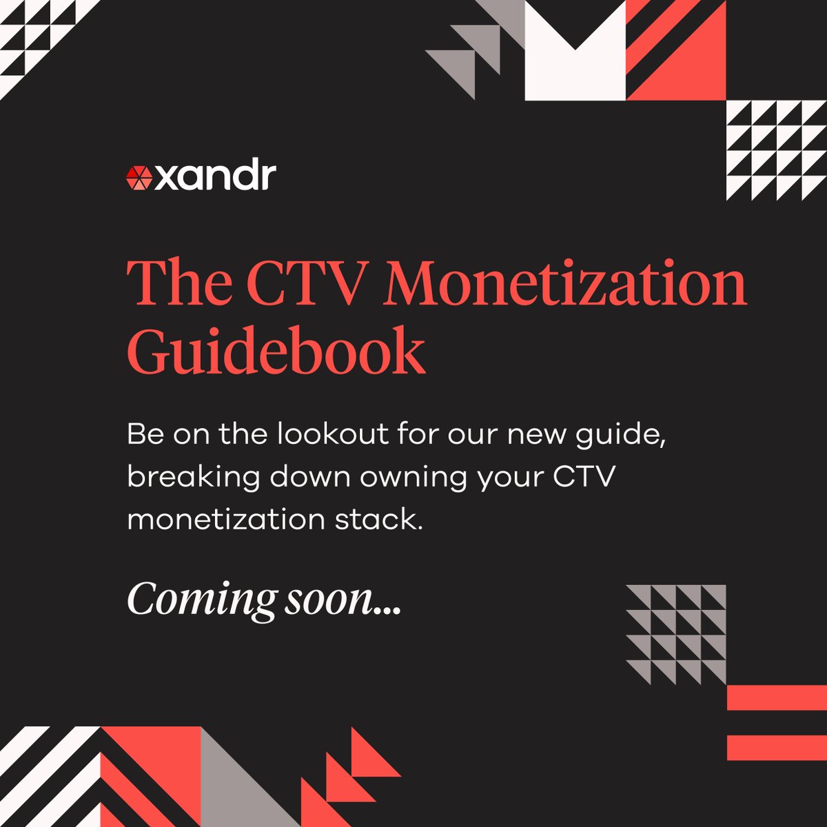 New to CTV monetization but don't know where to start? Are you a seasoned pro looking to reassess your program? You might want to stay tuned... #CTV #AVOD